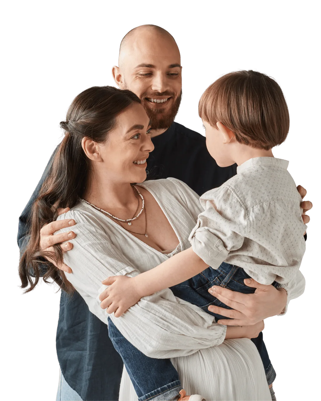 Famiglia che confronta costi e TAEG di una Cessione del Quinto